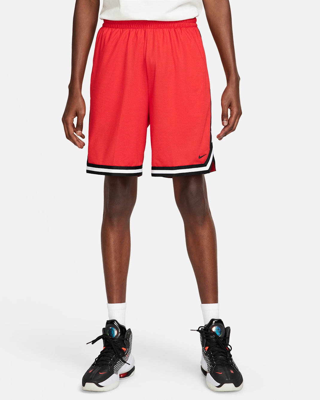 Nike DNA Men's Dri-FIT 8" Basketball Shorts - University Red/Black/Black