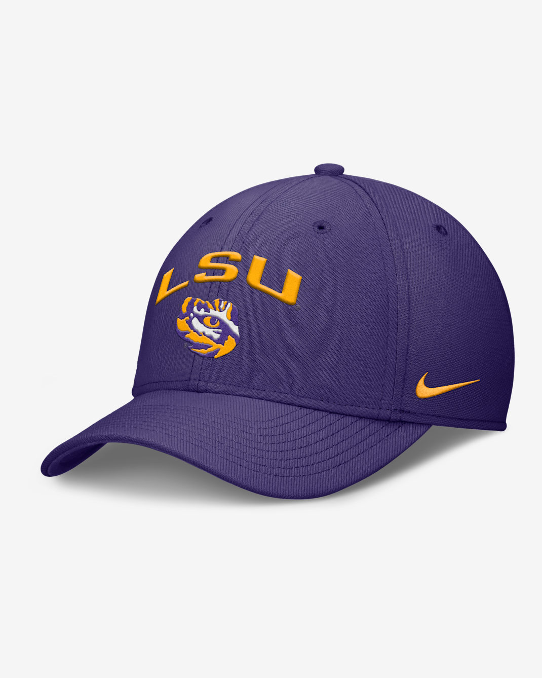 LSU On-Field Rise Swoosh Men's Nike Dri-FIT College Hat - Purple