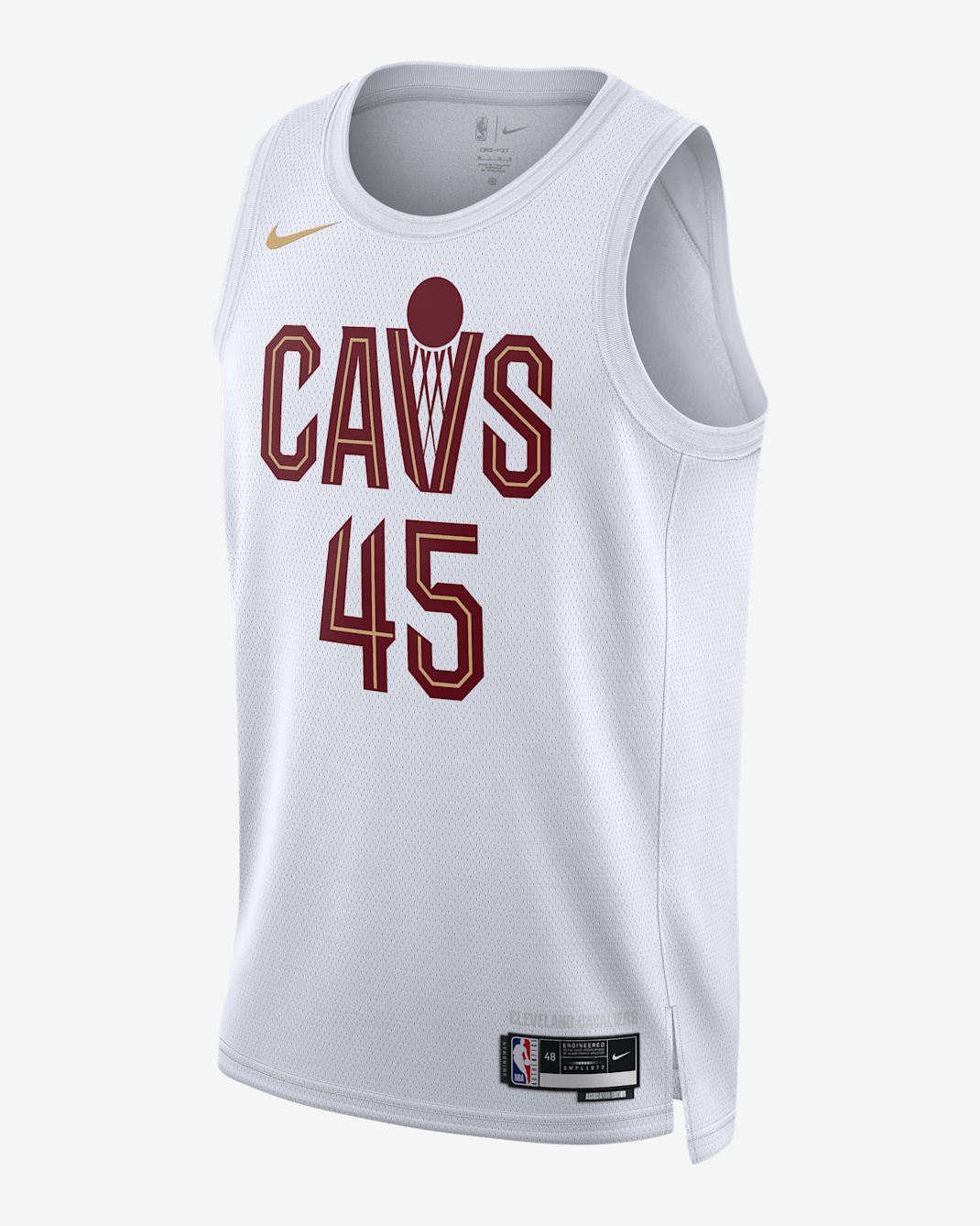 Maillot Nike Dri-FIT NBA Swingman Cleveland Cavaliers Association Edition pour homme - Blanc