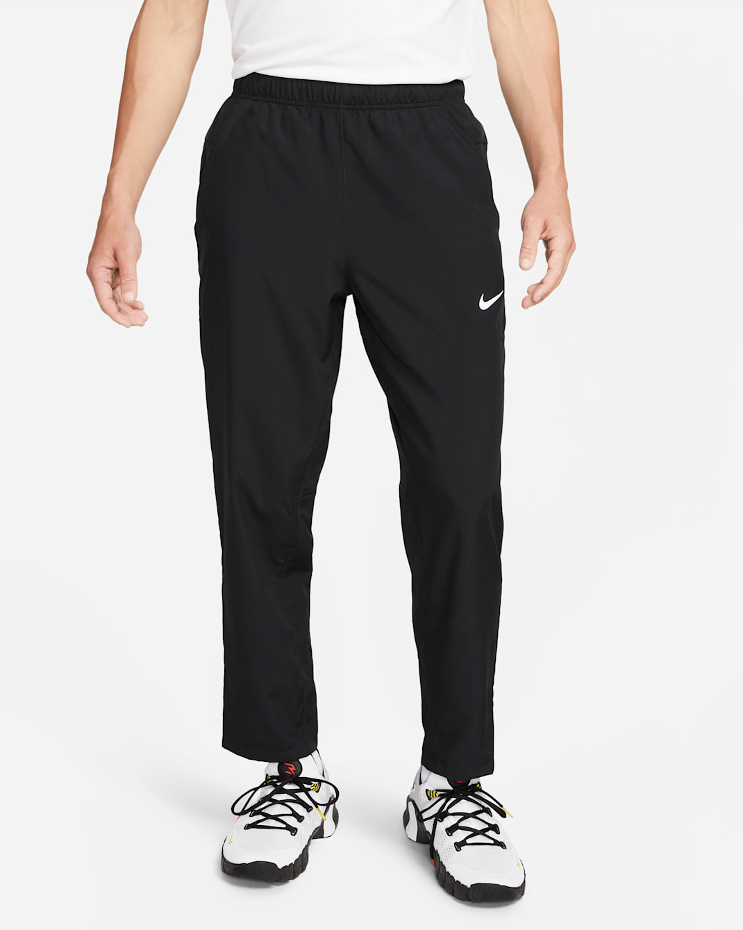 ナイキ フォーム メンズ Dri-FIT オープンヘム バーサタイル パンツ - ブラック/ブラック