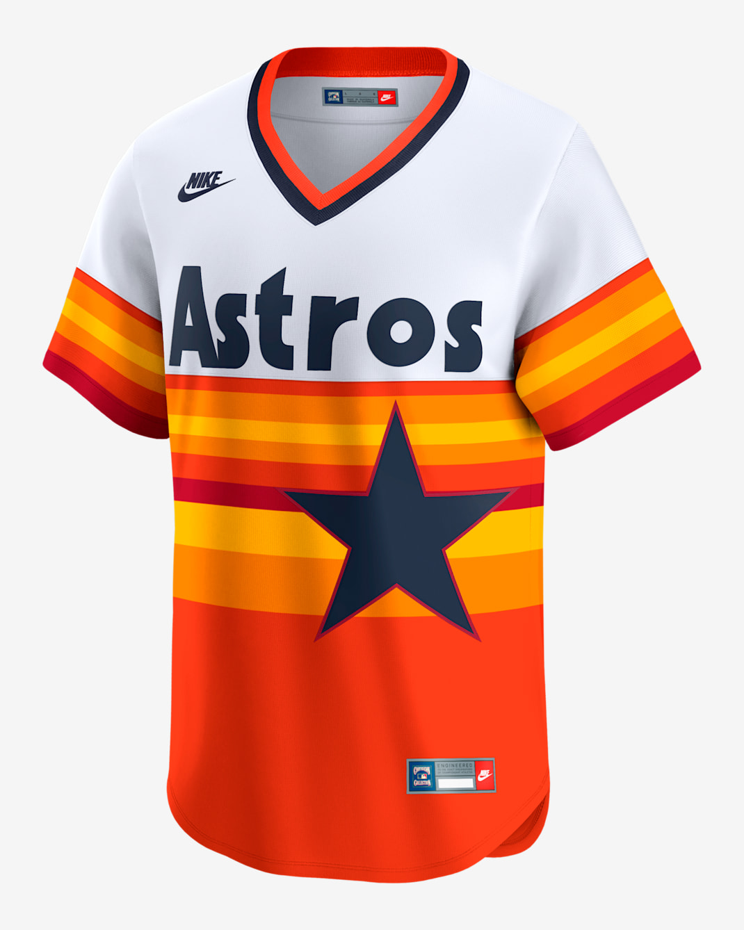 Houston Astros Cooperstown Men's Nike Dri-FIT ADV MLB Limited Jersey - White