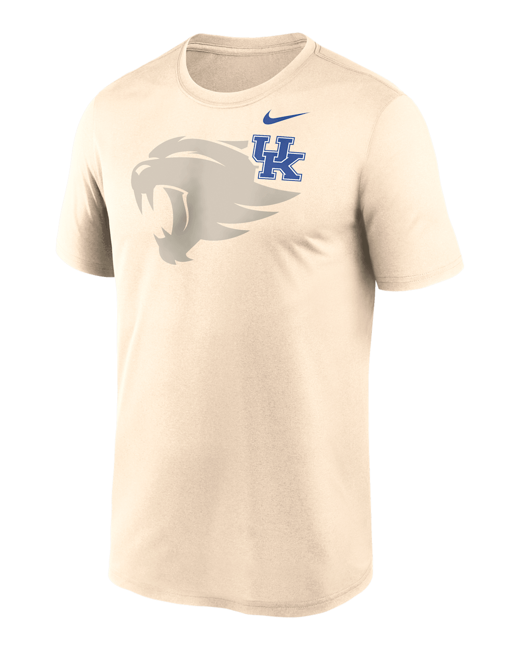 Kentucky Campus Legend Shadow Logo Men's Nike Dri-FIT College T-Shirt - Natural