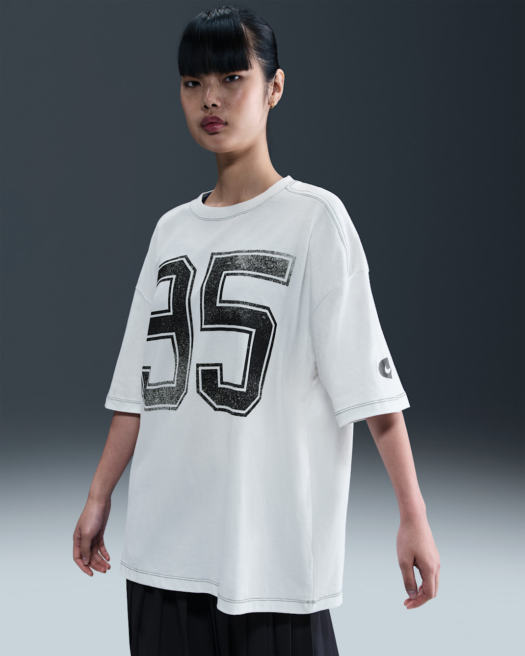 T-shirt con grafica Nike Sportswear – Donna - Summit White