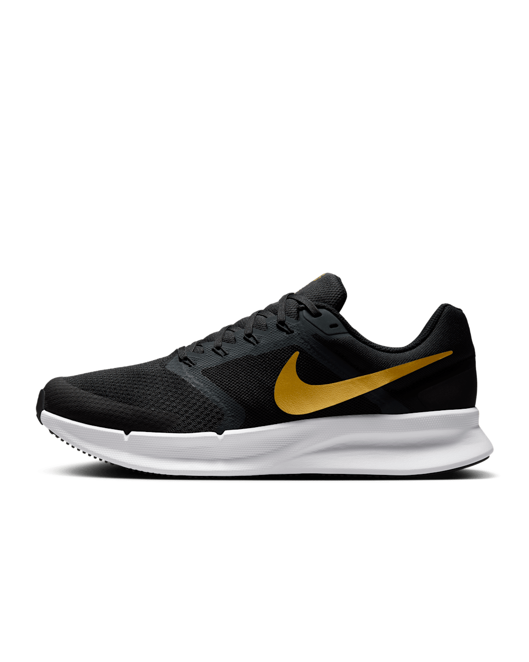 Nike Run Swift 3 Men's Road Running Shoes - Black/Anthracite/White/Metallic Gold