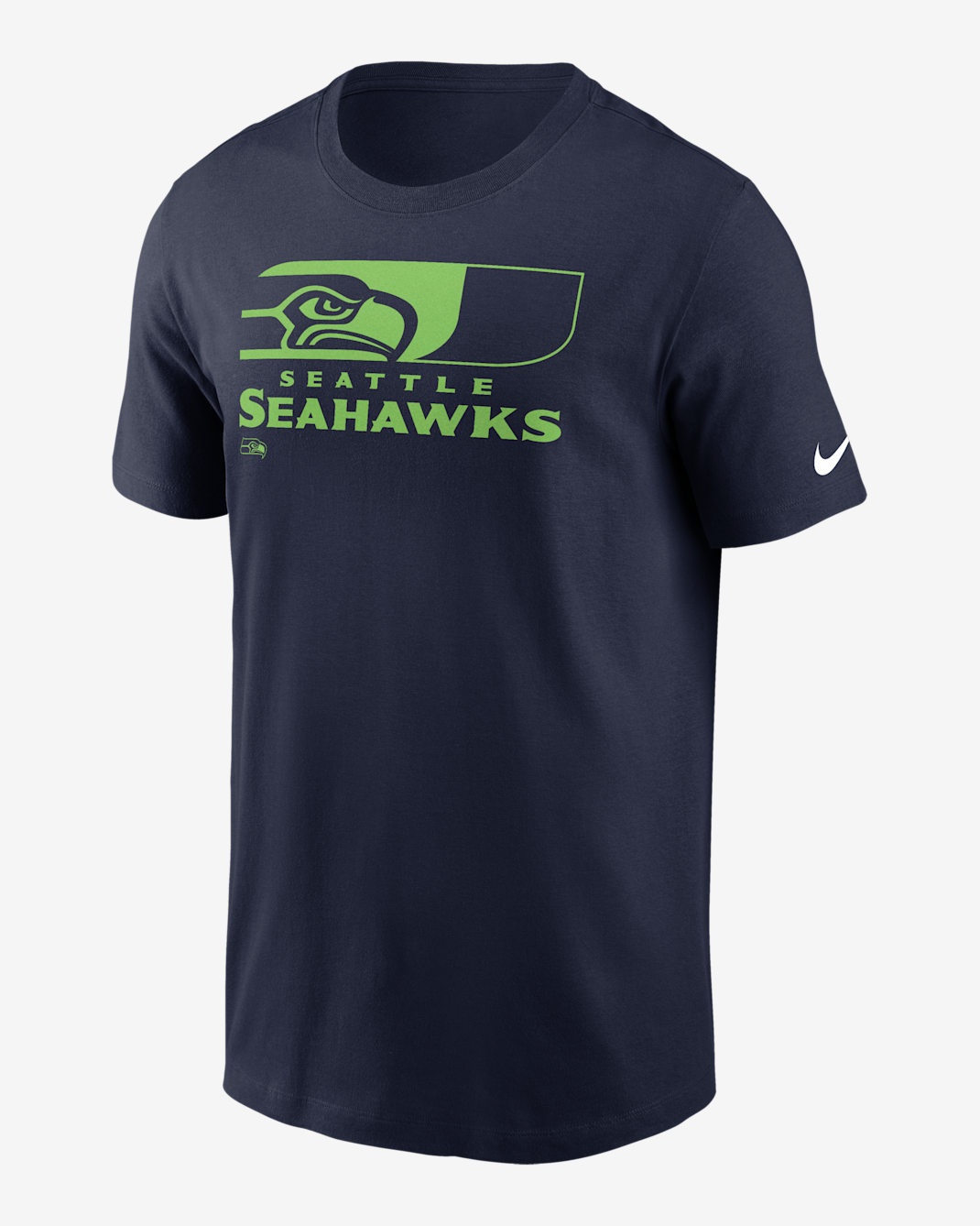 Seattle Seahawks Air Essential Men's Nike NFL T-Shirt - Navy