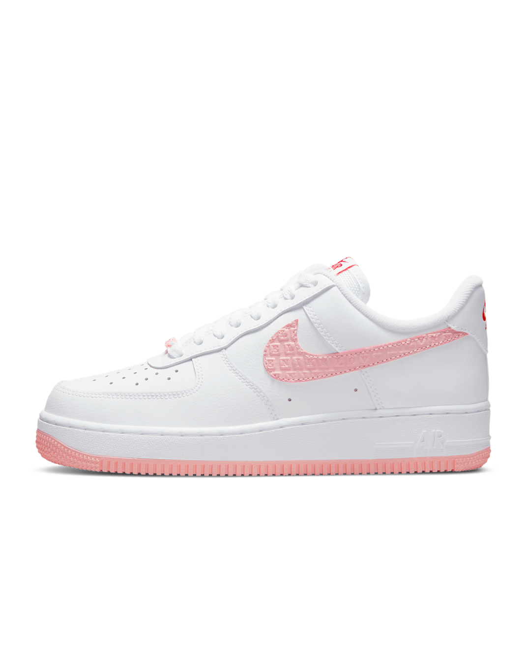 Nike Air Force 1 '07 Women's Shoes - White/University Red/Sail/Atmosphere