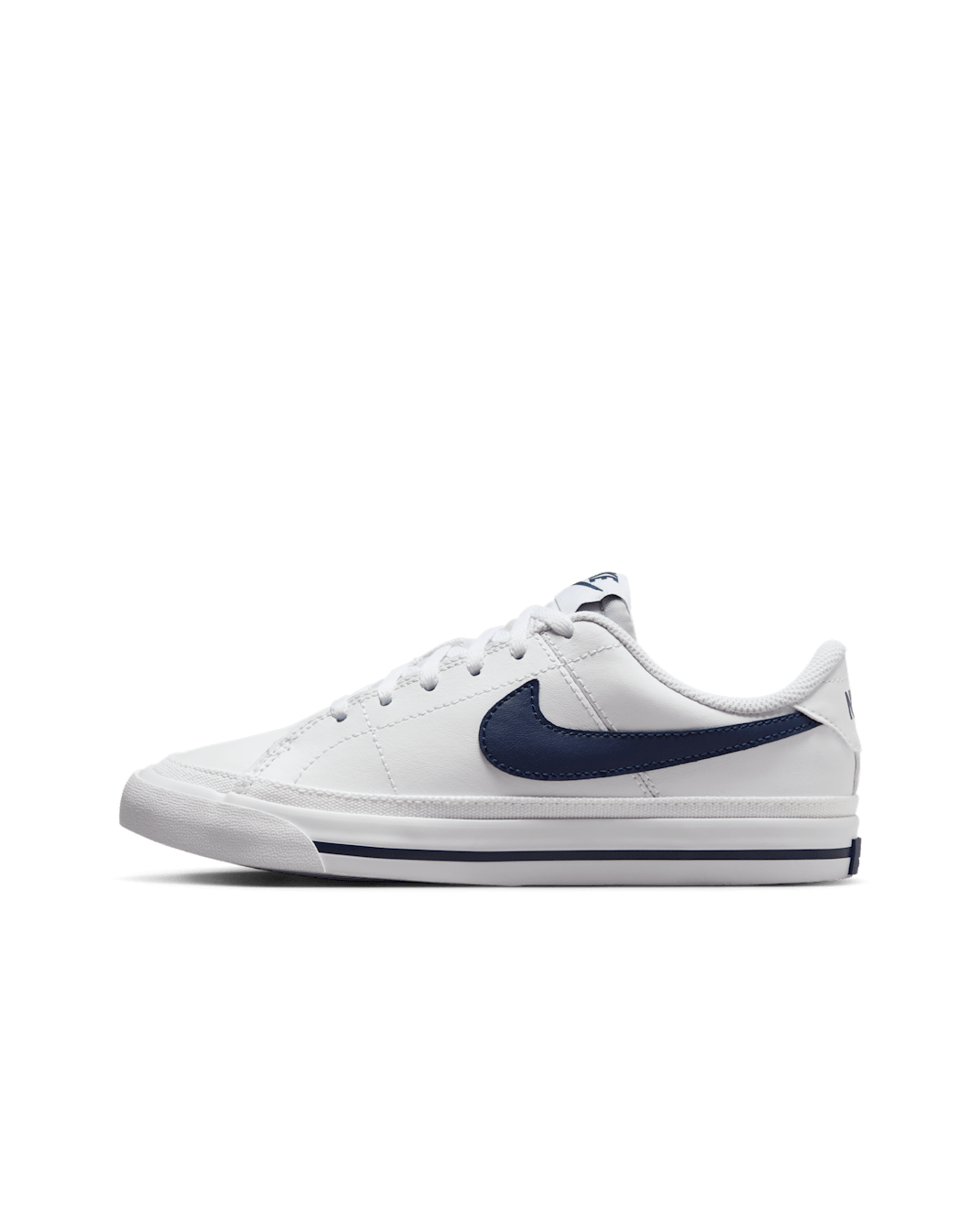 NikeCourt Legacy Older Kids' Shoes - White/Midnight Navy