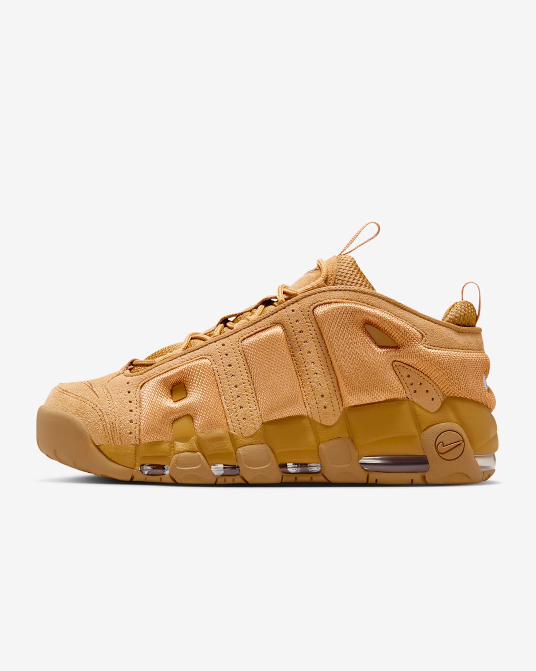 รองเท้าผู้ชาย Nike Air More Uptempo Low - Wheat/Flax