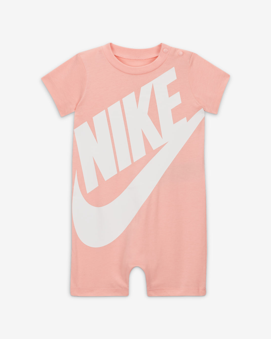 Combishort Nike Futura pour bébé - Bleached Coral
