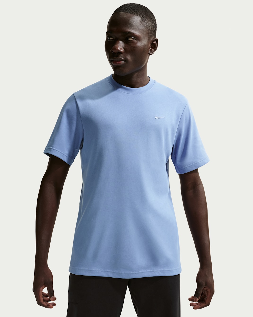 Nike Primary Men's Dri-FIT Short-Sleeve Versatile Top - Work Blue/Work Blue