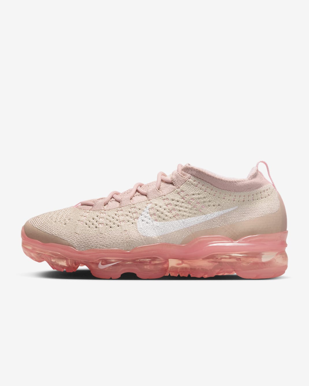 Nike Air VaporMax 2023 Flyknit Women's Shoes - Oatmeal/Pink Oxford/Sail/Pearl Pink