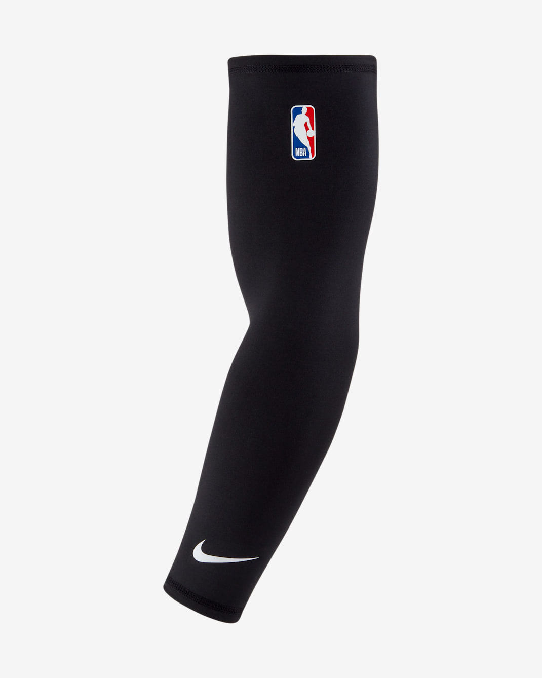 Manga de básquetbol de la NBA Nike - Negro/Blanco