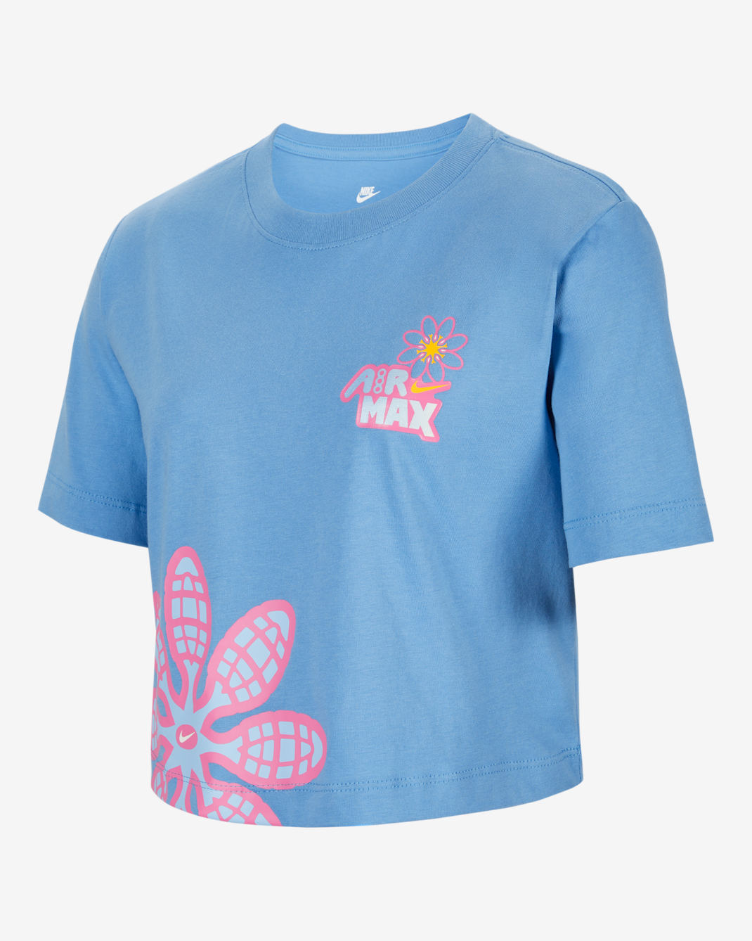 Nike Sportswear Older Kids' (Girls') T-Shirt - Blue Beyond