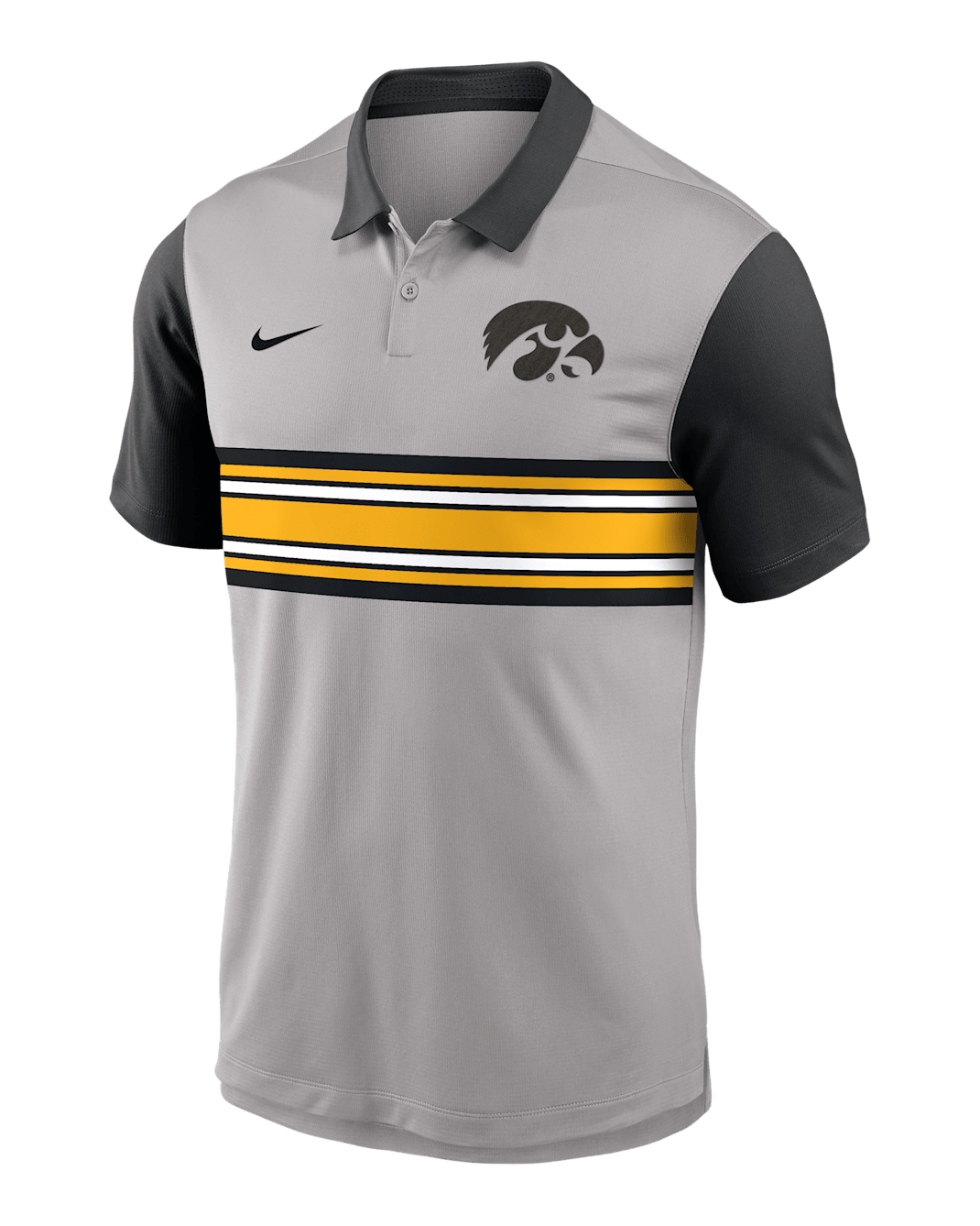 Iowa Vapor Men's Nike Dri-FIT College Polo - Grey