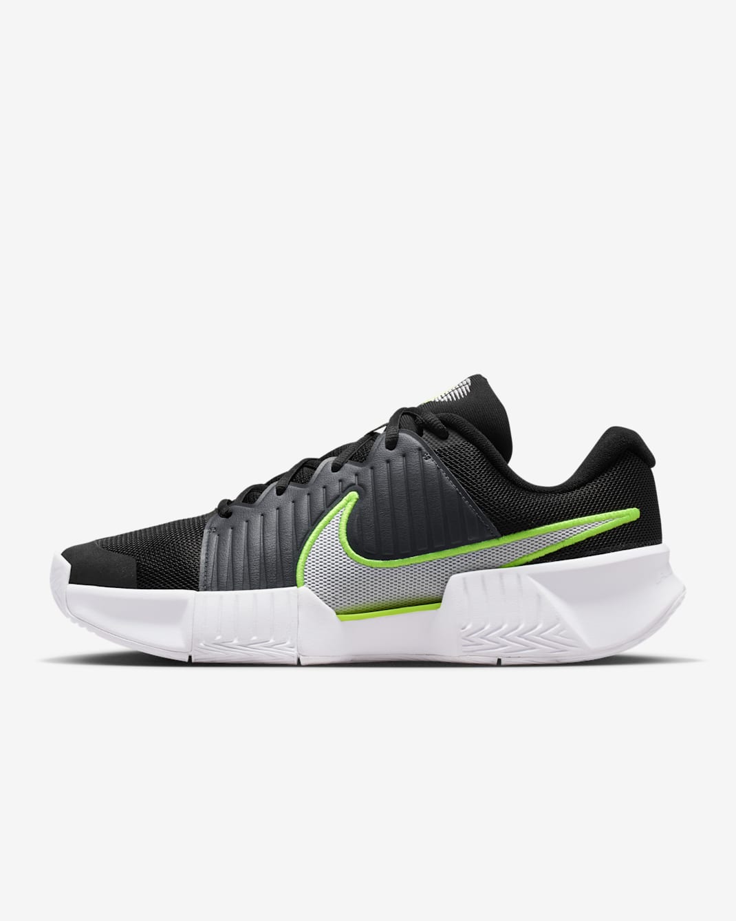 Nike GP Challenge Pro Men's Hard Court Tennis Shoes - Black/Anthracite/Volt/White