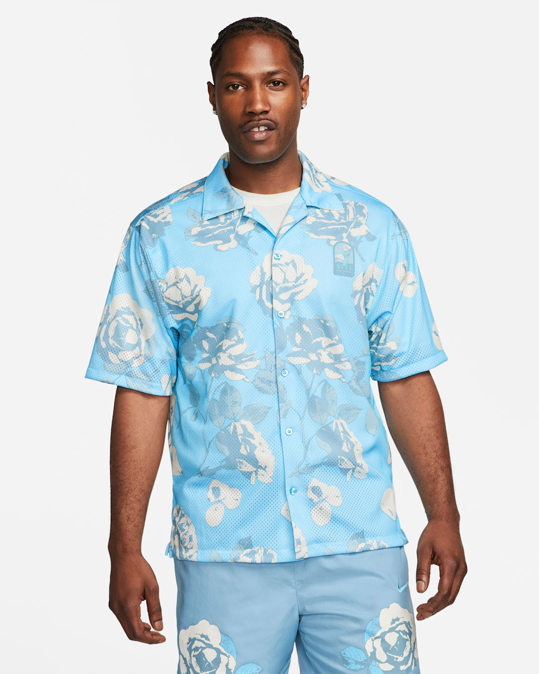 Playera para hombre Nike - Azul frío