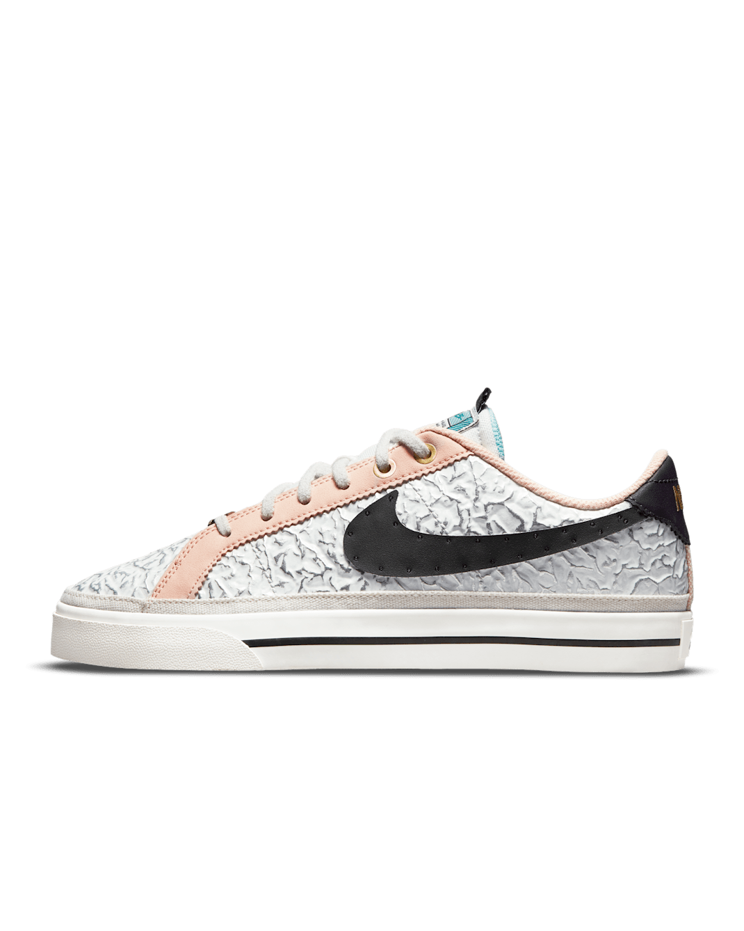 NikeCourt Legacy Serena Williams Design Crew Women's Shoes - Summit White/Pale Coral/Metallic Gold/Cave Purple