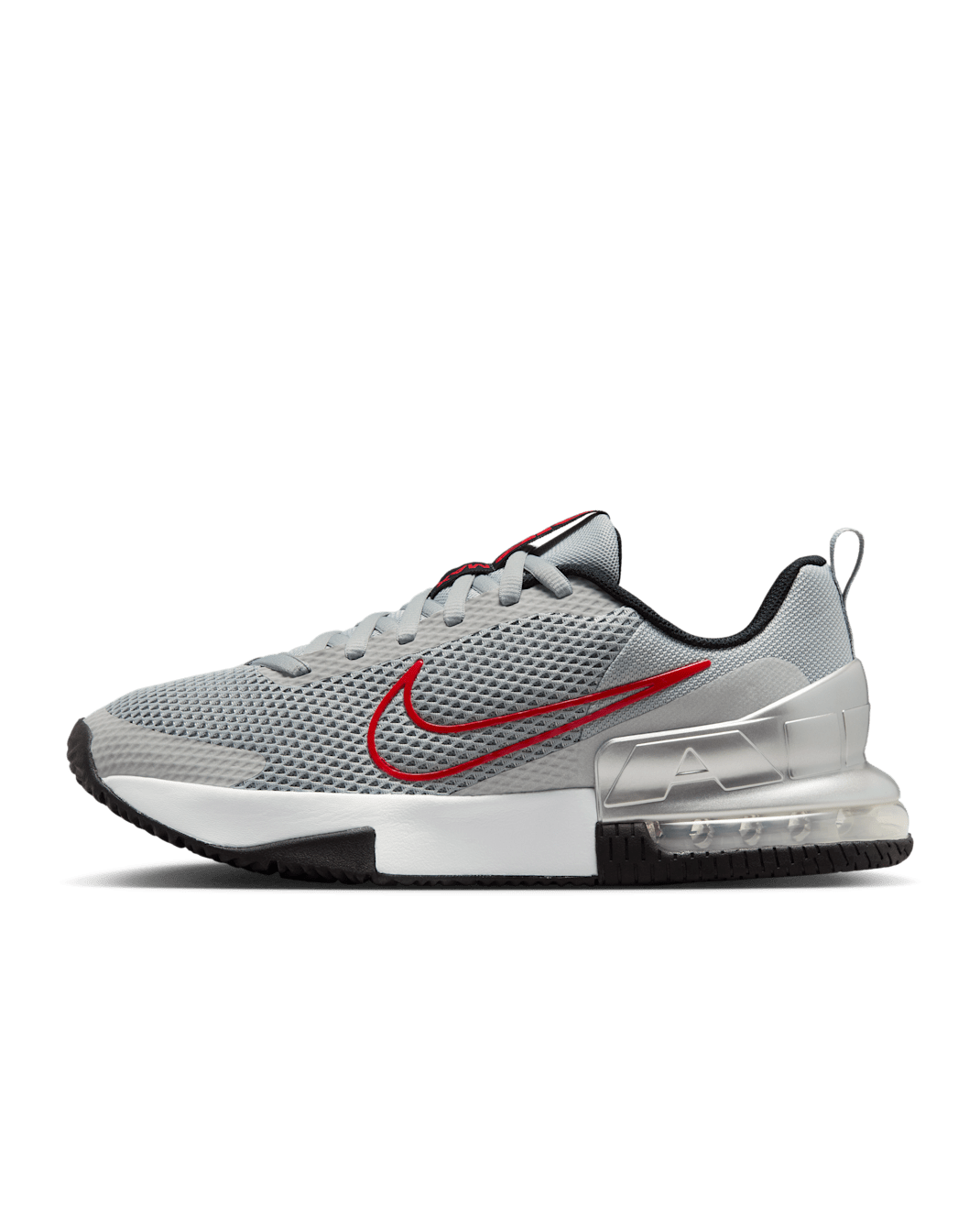 Nike Air Max Alpha Trainer 6 Men's Workout Shoes - Flat Silver/Metallic Silver/Black/University Red
