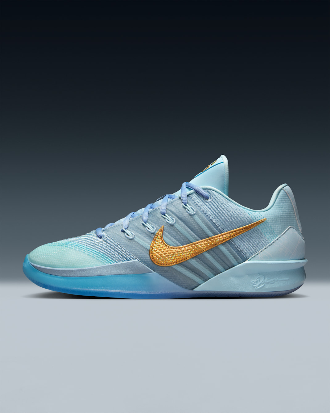 Sabrina 3 "Blueprint" Basketball Shoes - Glacier Blue/Light Armory Blue/Still Blue/Metallic Gold