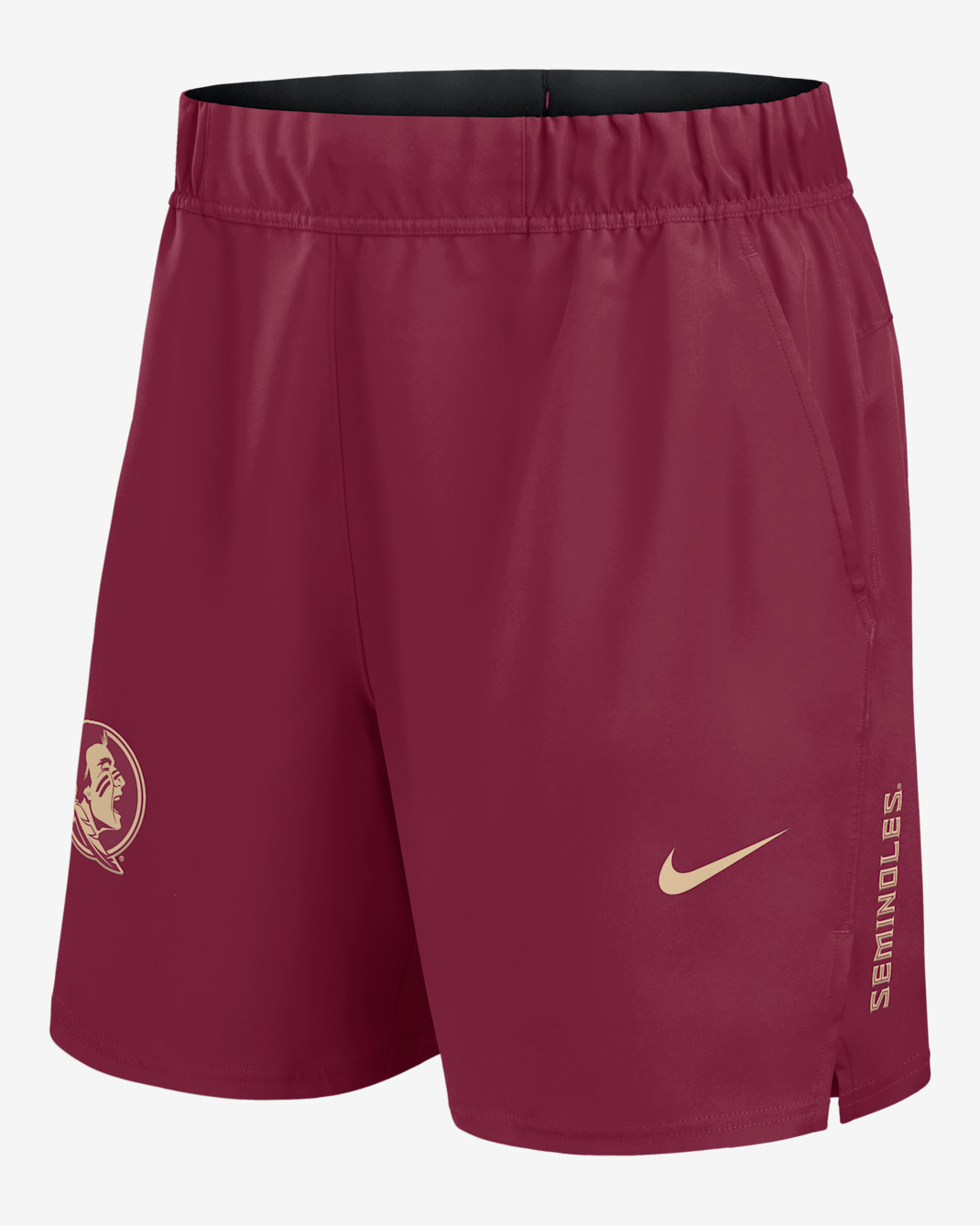 Florida State Primetime Victory Primary Logo Men’s Nike Dri-FIT College Shorts - Garnet