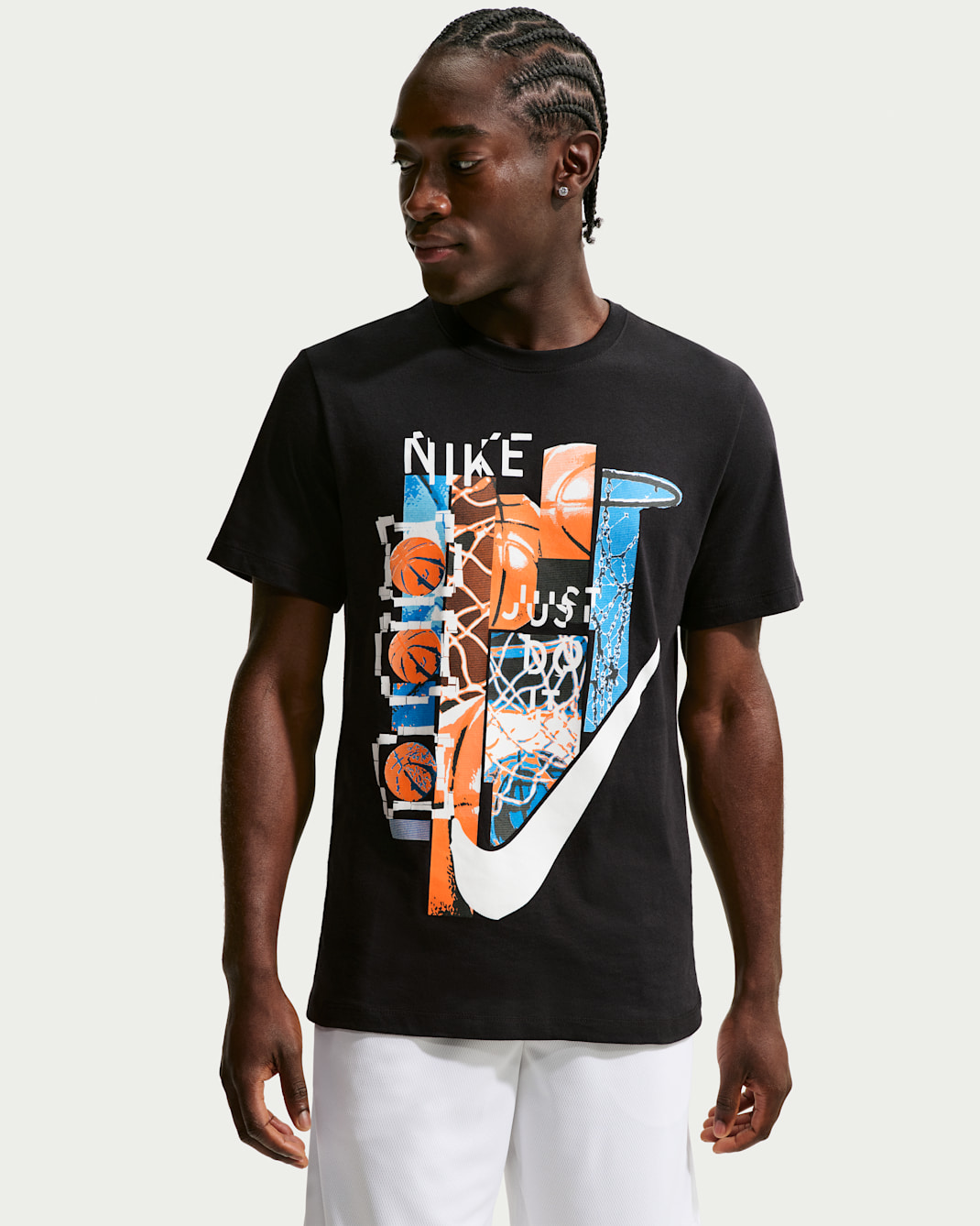 Nike Club Basketball-T-Shirt (Herren) - Schwarz