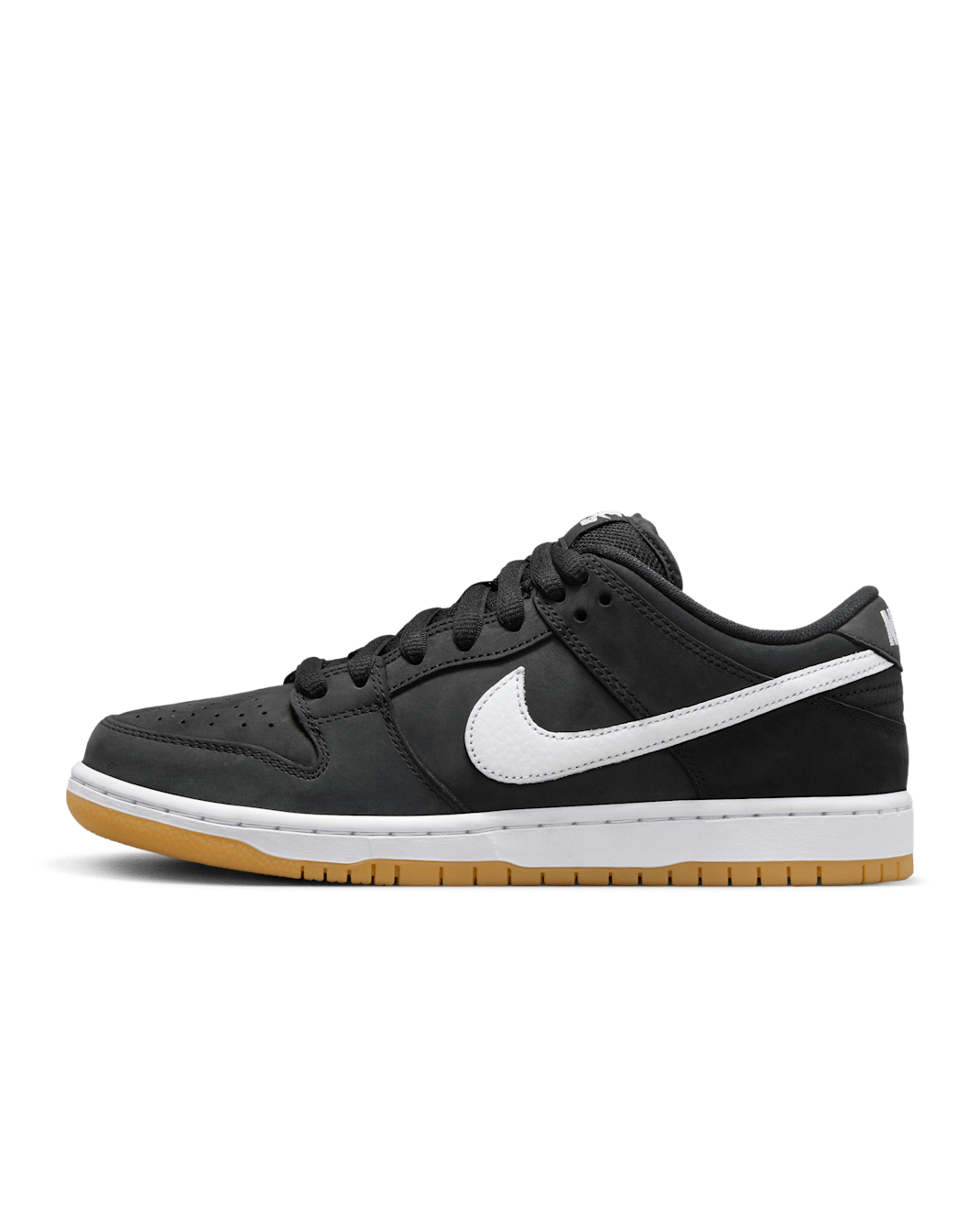 Tenis de skateboarding Nike SB Dunk Low Pro - Negro/Negro/Marrón claro goma/Blanco