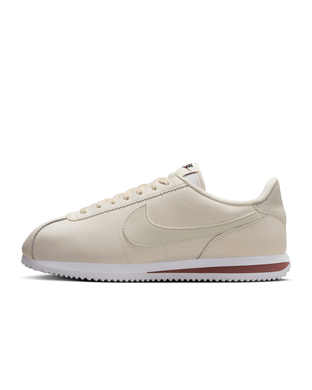 Nike Cortez Leather Women's Shoes - Phantom/White/Red Sepia/Light Bone