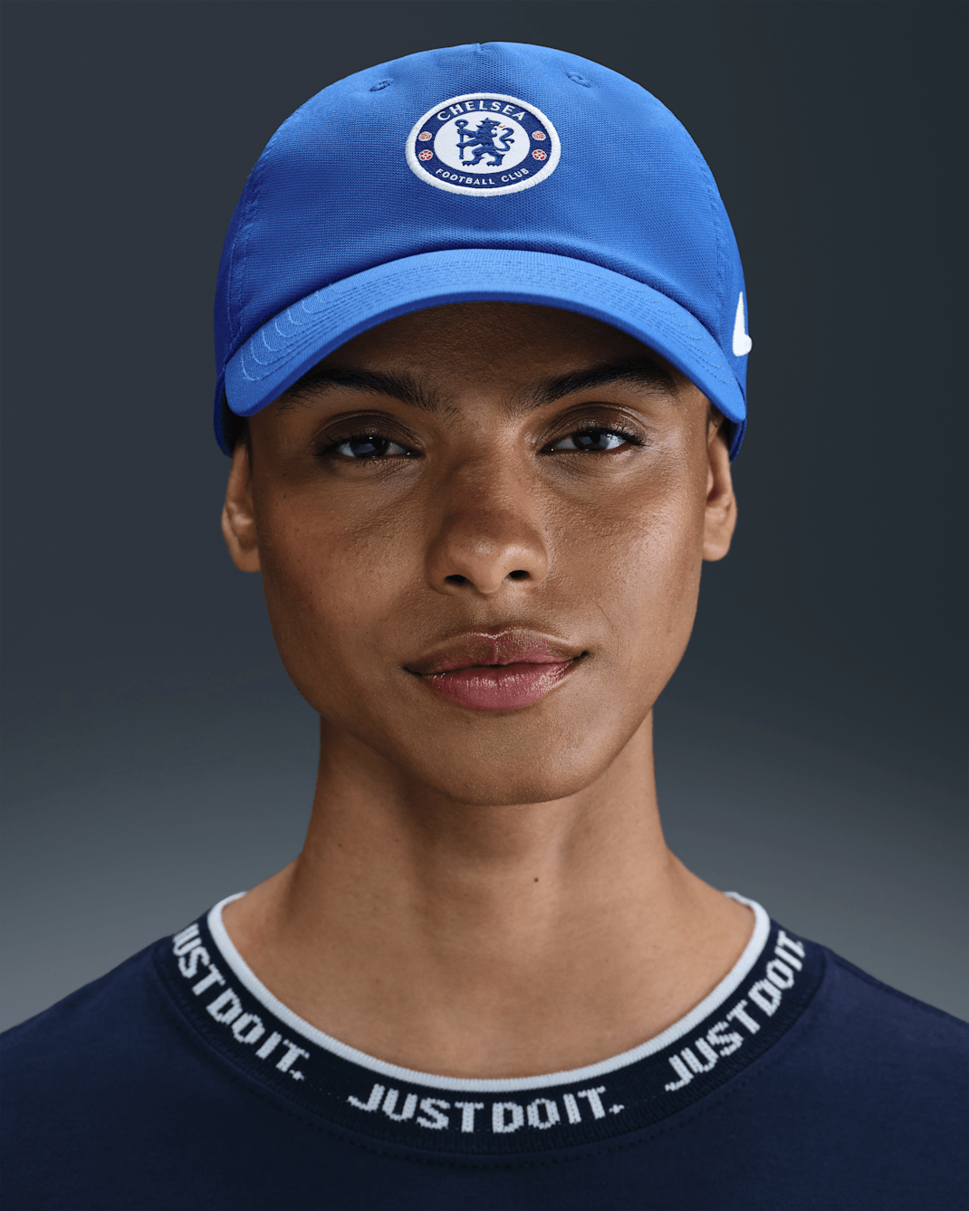 Chelsea F.C. Club Nike Soccer puha sapka - Game Royal/Fehér
