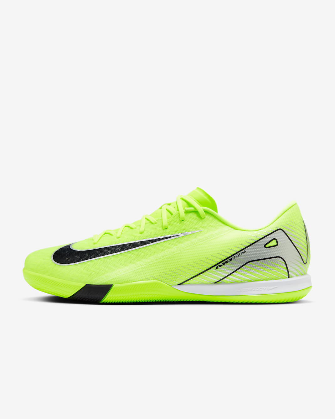 Nike Mercurial Vapor 16 Academy Indoor Court Low-Top Football Shoes - Volt/Black