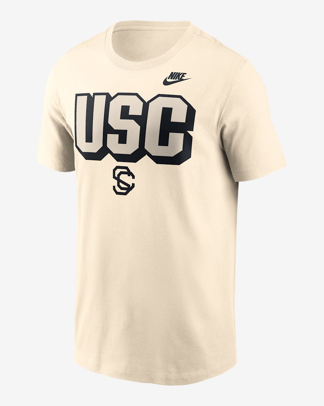 USC Team Bold Men's Nike College T-Shirt - Natural