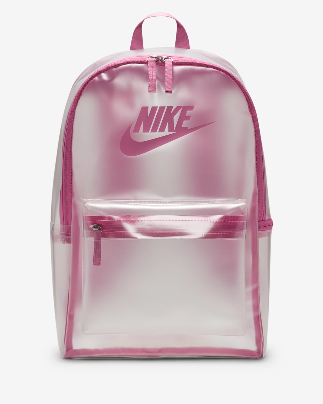 Mochila Nike Heritage Crystal (25 L) - Transparente/Flamenco mágico/Flamenco mágico