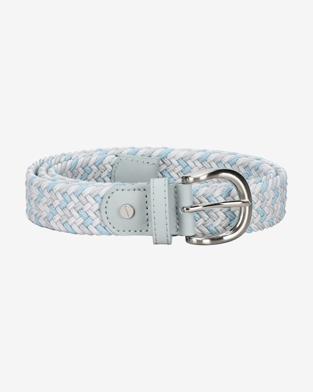 Cinturón de tejido Woven elástico multicolor para mujer Nike - Azul claro