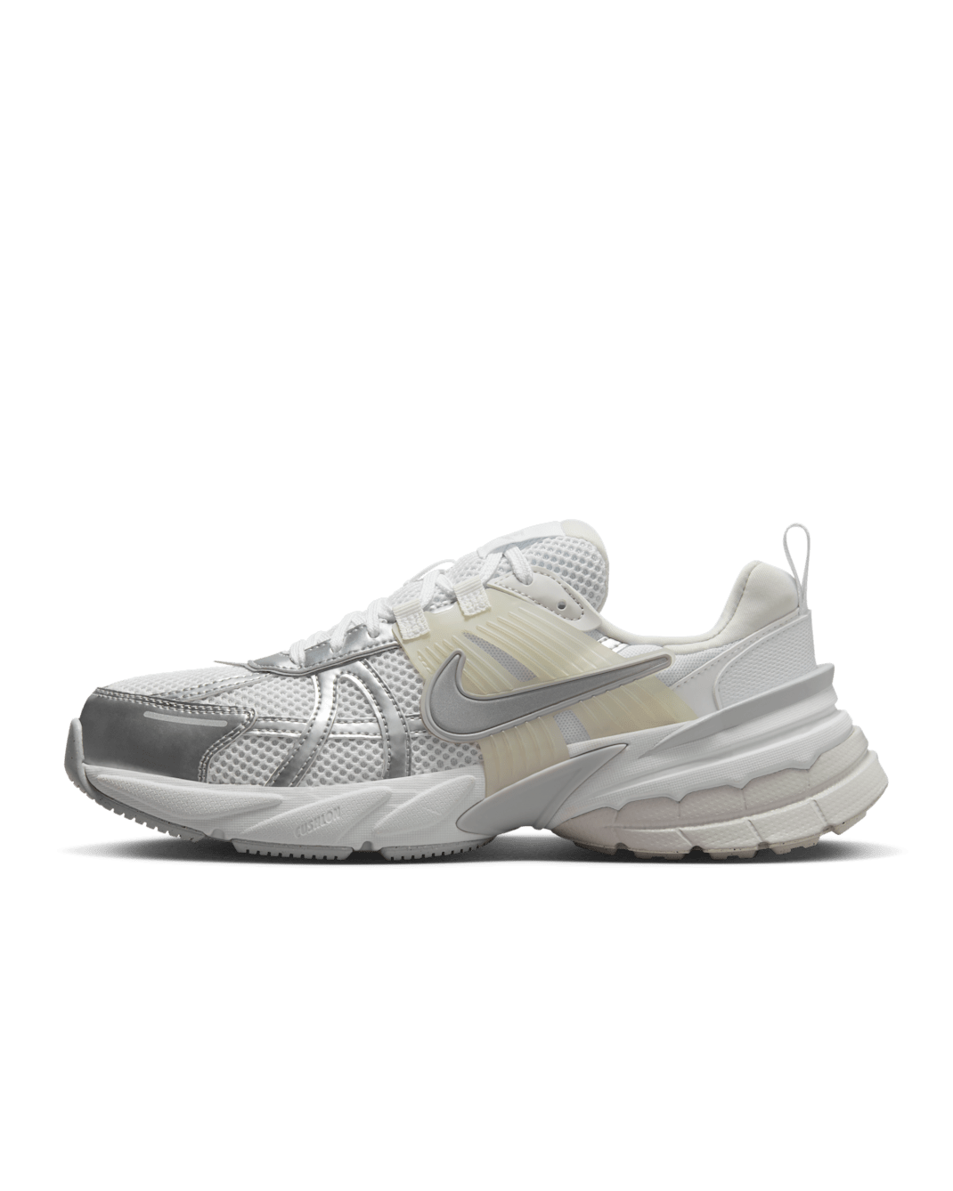 Nike V2K Run Zapatillas - Mujer - Blanco/Platinum Tint/Pure Platinum/Plata metalizado