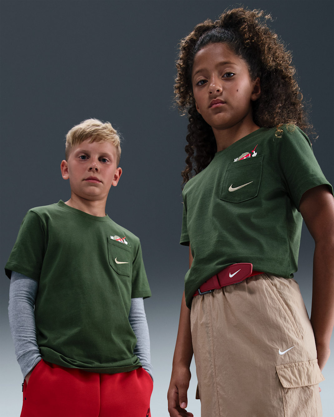 나이키 스포츠웨어 주니어 티셔츠 - 퍼