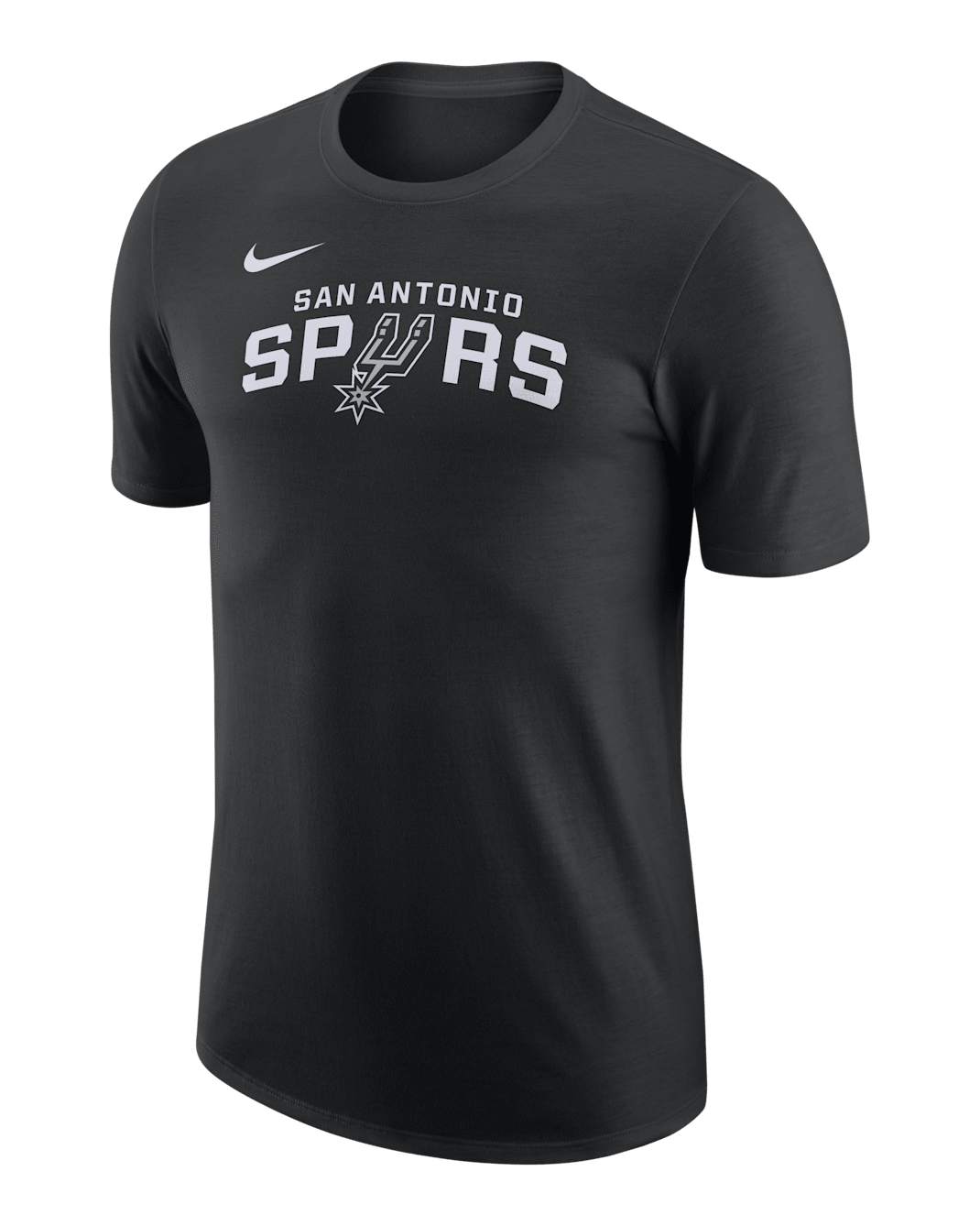 San Antonio Spurs Essential Men's Nike NBA T-Shirt - Black