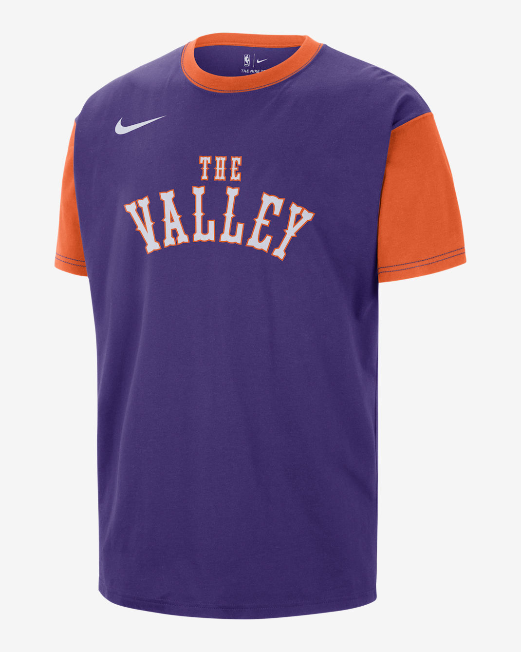 Phoenix Suns Courtside City Edition Men's Nike NBA T-Shirt - Field Purple