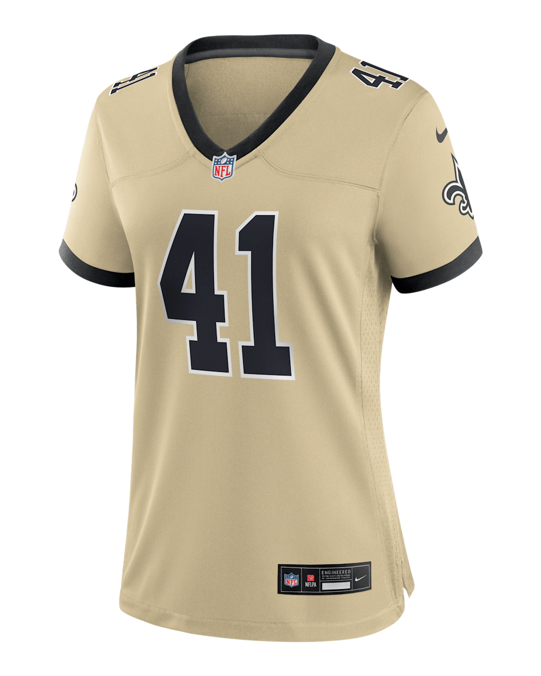 Alvin Kamara New Orleans Saints Women’s Nike NFL Game Jersey - Gold