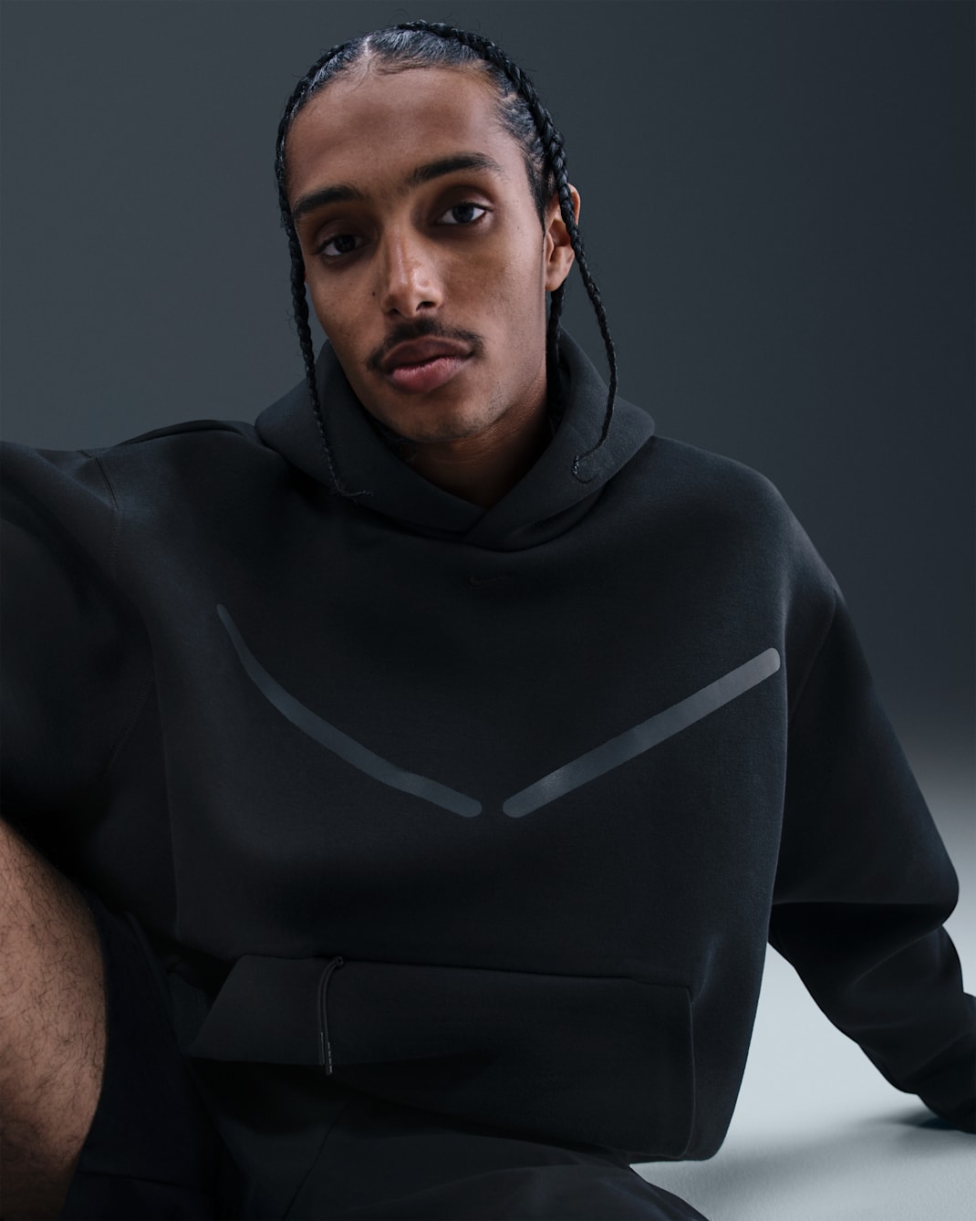 Nike Tech Men's Pullover Hoodie with Reflective Accents