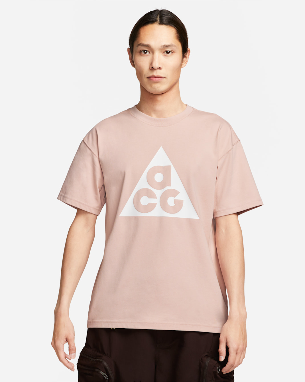 Nike ACG Men's Short-Sleeve T-Shirt - Pink Oxford