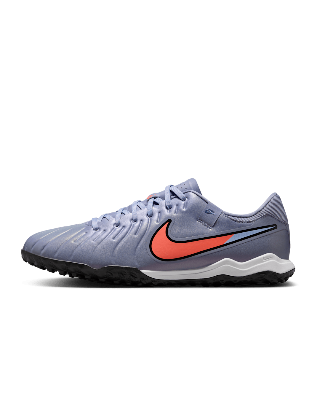 Nike Tiempo Legend 10 Academy-fodboldsko (low-top) til grus - Blue Eclipse/sort
