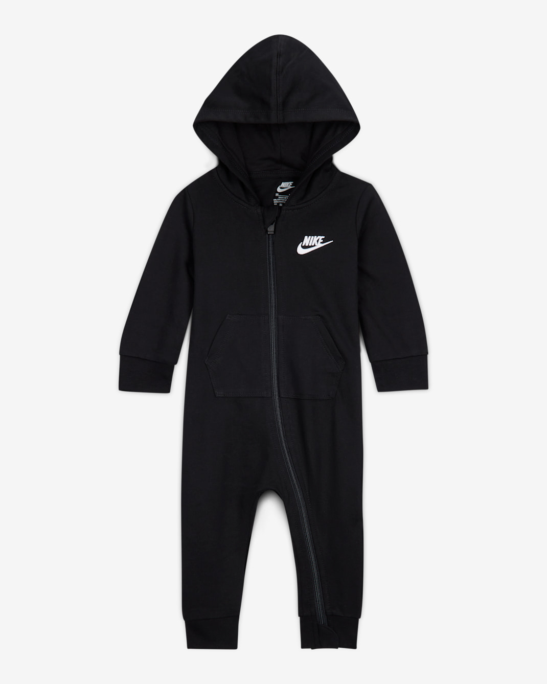Combinaison Futura en tissu en molleton Nike pour bébé (0 - 9 mois) - Noir