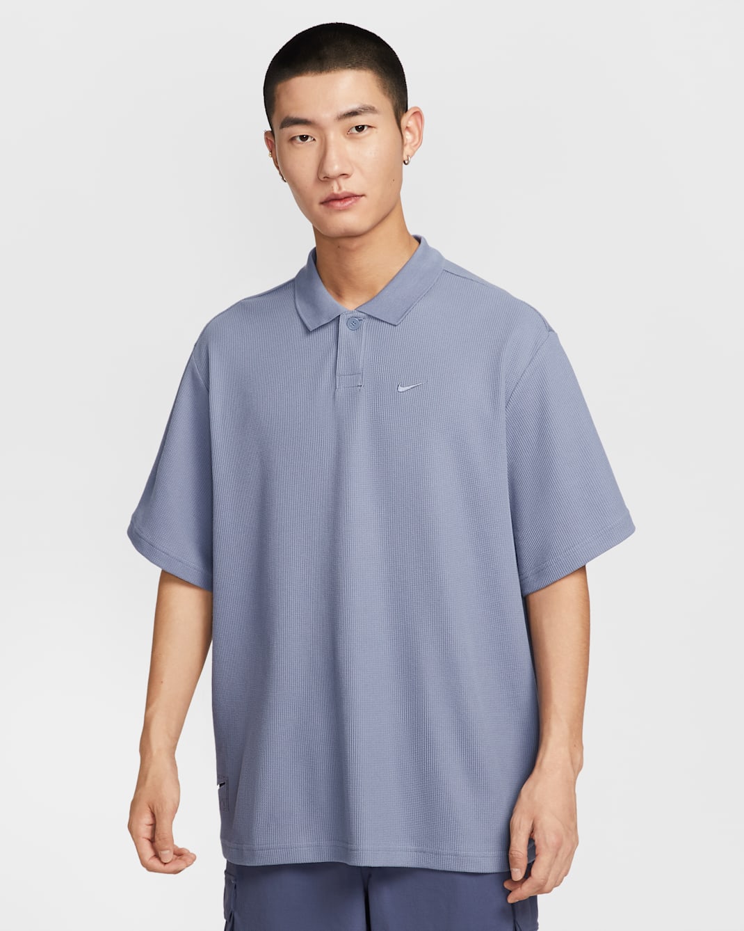 나이키 클럽 남성 오버사이즈 폴로 - 월드 인디고