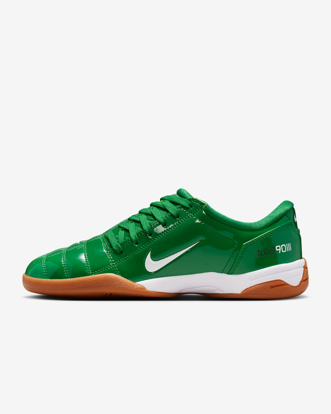 Nike Total 90 Women's Shoes - Pine Green/White/Gum Medium Brown/White
