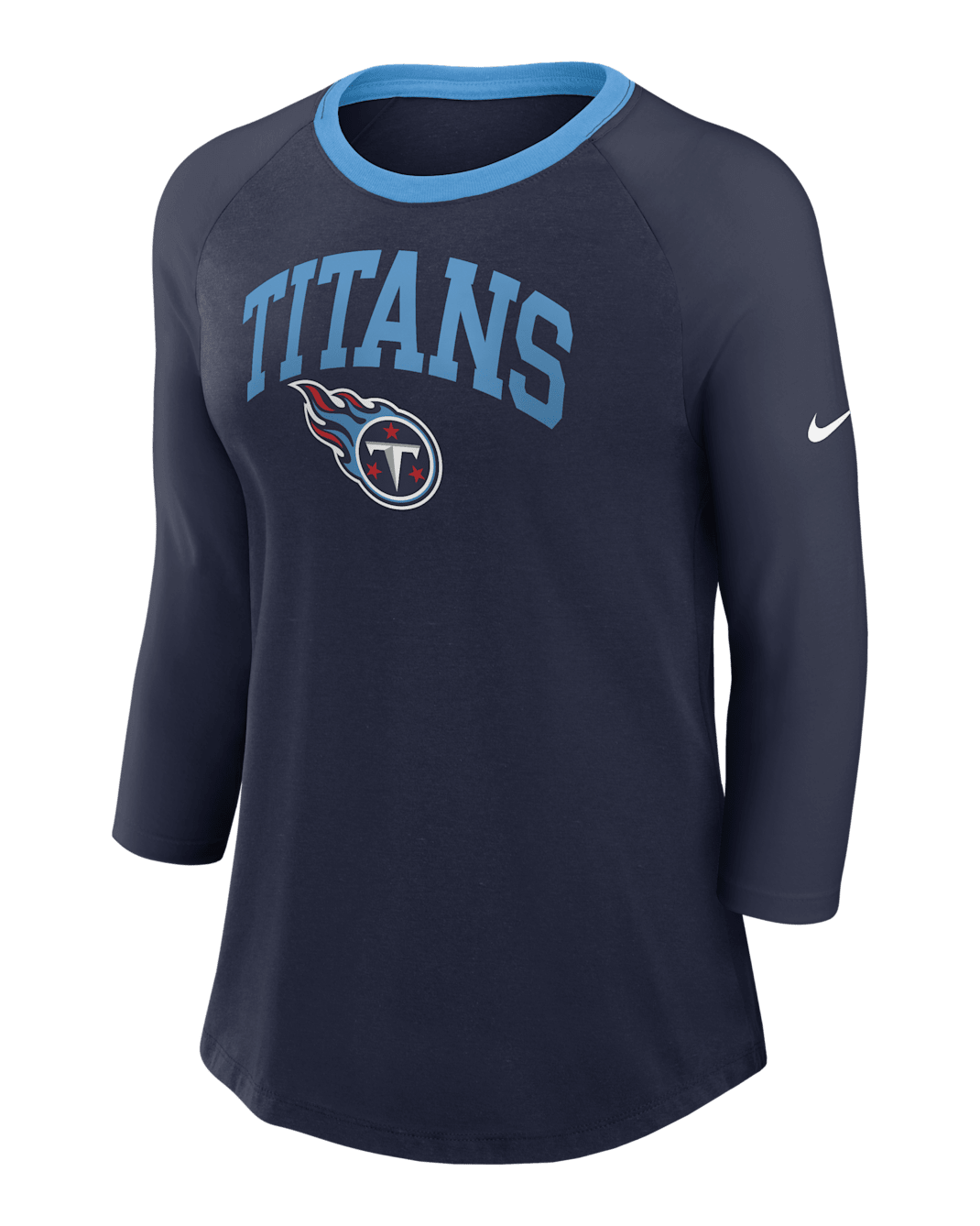 Tennessee Titans Women's Nike NFL 3/4-Sleeve T-Shirt - Navy