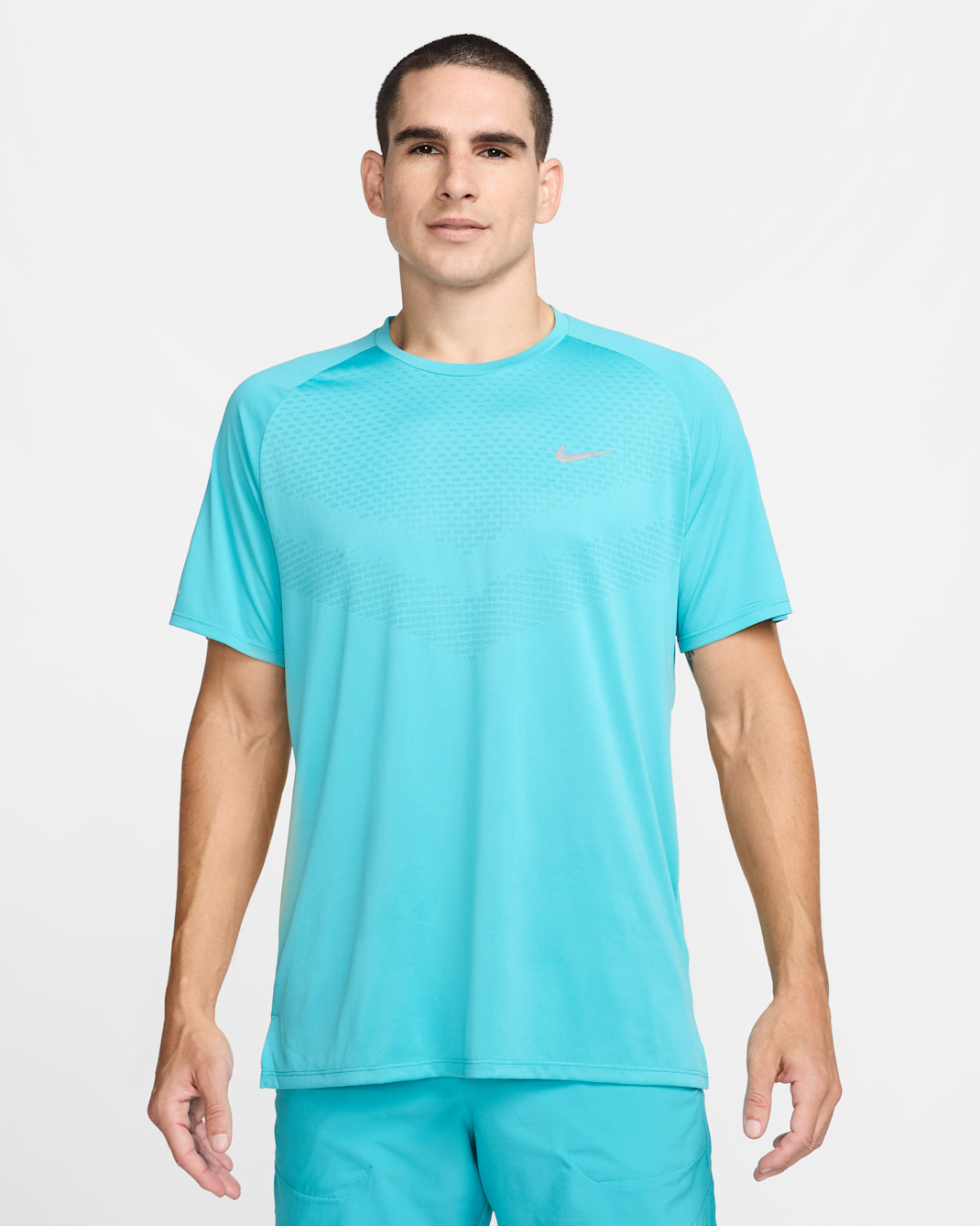 Nike Stride Men's Dri-FIT ADV Short-Sleeve Running Top - Dusty Cactus