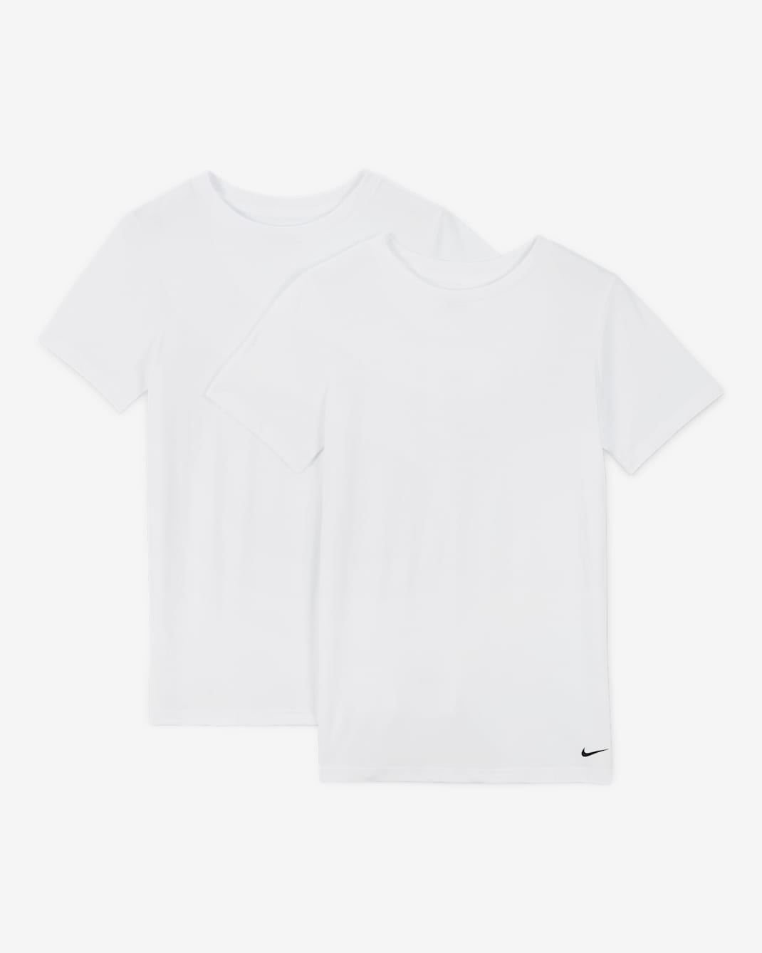 Nike Big Kids' Crew Undershirt (2-Pack) - White