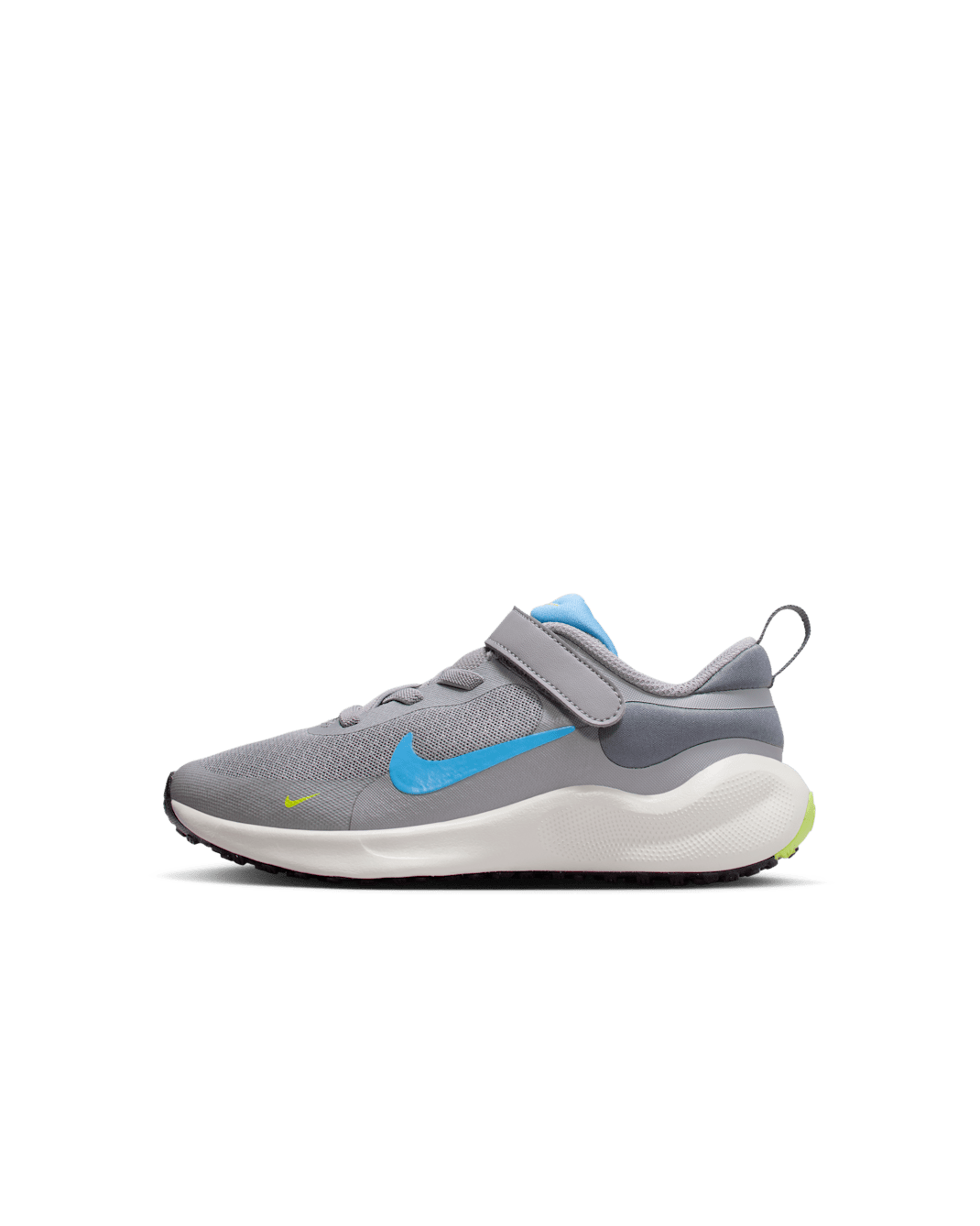 Nike Revolution 7 Little Kids' Shoes - Cement Grey/Light Carbon/Volt/University Blue