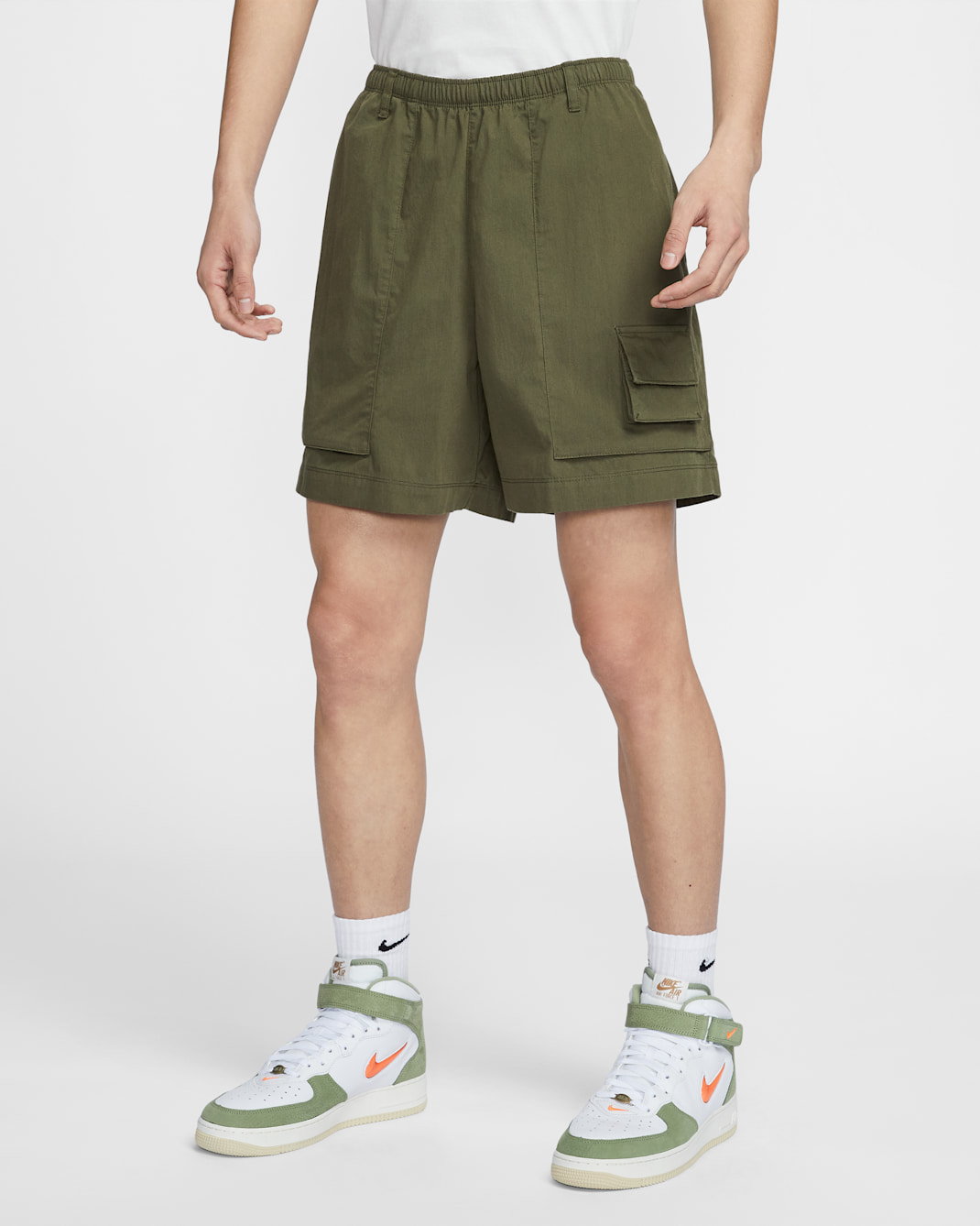 Nike Life Men's Camp Shorts - Cargo Khaki/Cargo Khaki