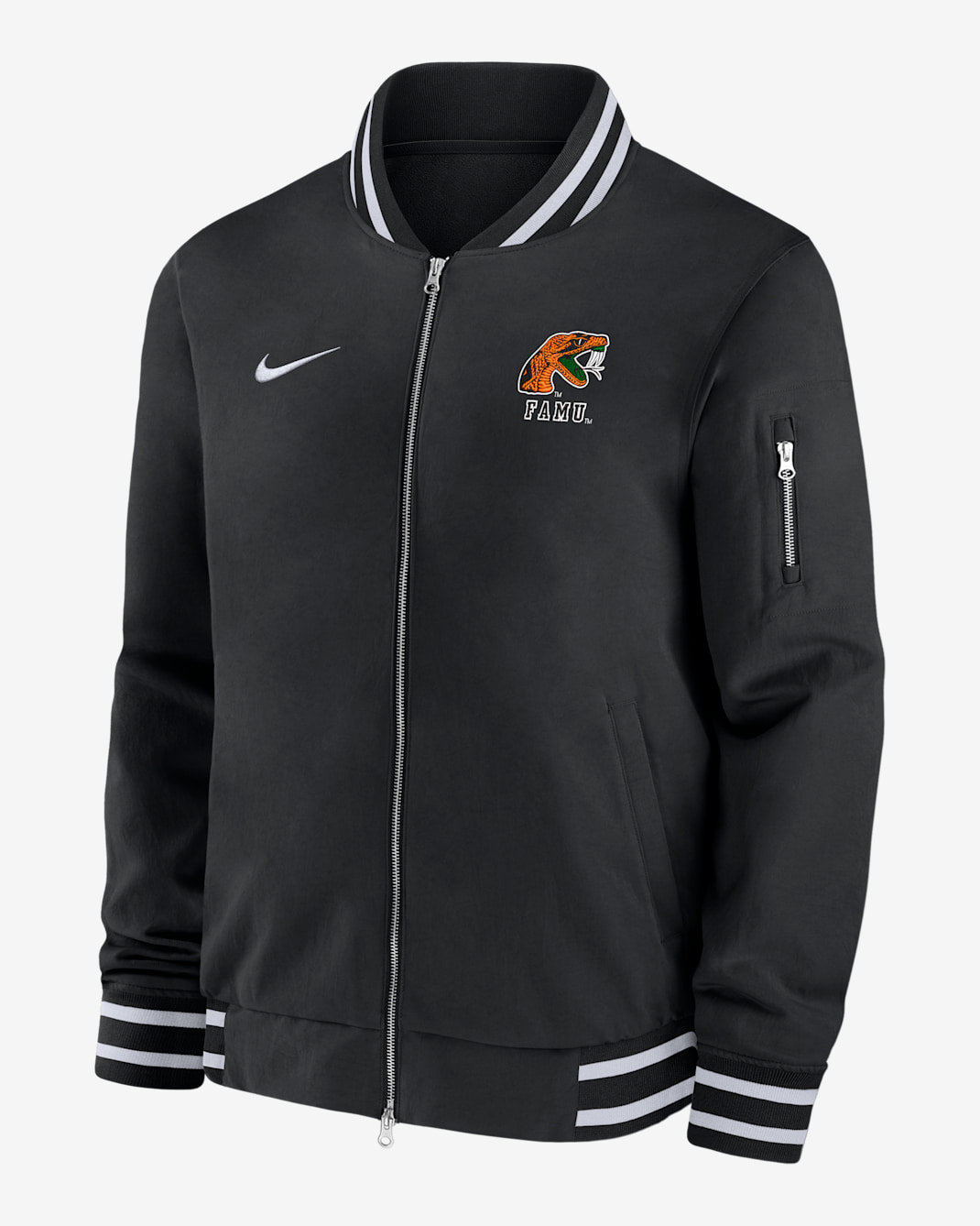 FAMU Men's Nike College Bomber Jacket - Black