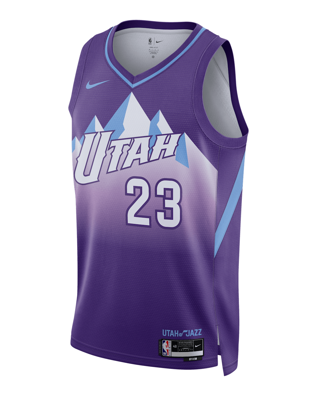Lauri Markkanen Utah Jazz 2024/25 City Edition Men's Nike Dri-FIT NBA Swingman Jersey - Field Purple